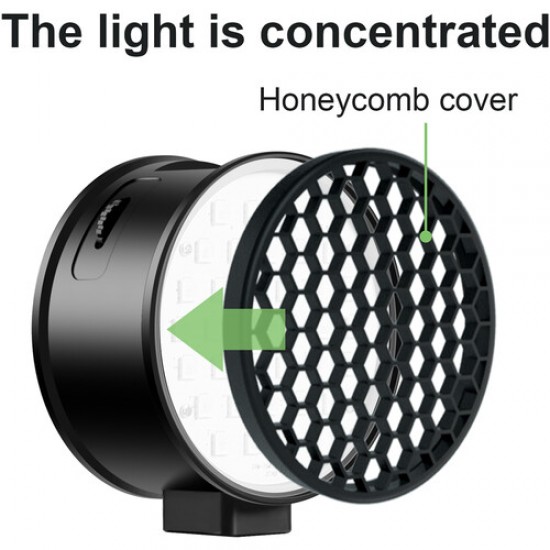 GVM 7SM Double-Sided Mini On-Camera Bicolor & RGB LED Video Light