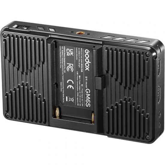 Godox GM6S 5.5" 4K HDMI Touchscreen On-Camera Monitor Godox GM6S 5.5" 4K HDMI Touchscreen On-Camera Monitor