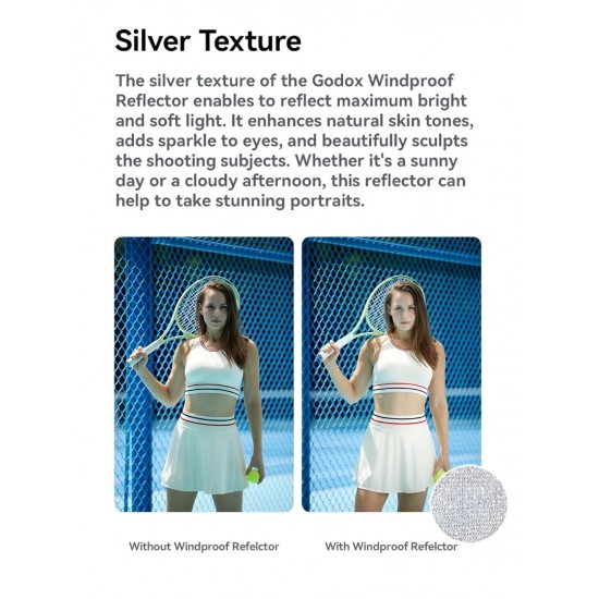 Godox Windproof Collapsible Reflector 55 cm