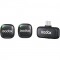 Godox C01 Dual cube Wireless Microphone System, 2.4GHz - Black