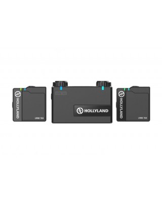 Hollyland LARK 150 2-Person Compact Digital Wireless Microphone System (2.4 GHz, Black)