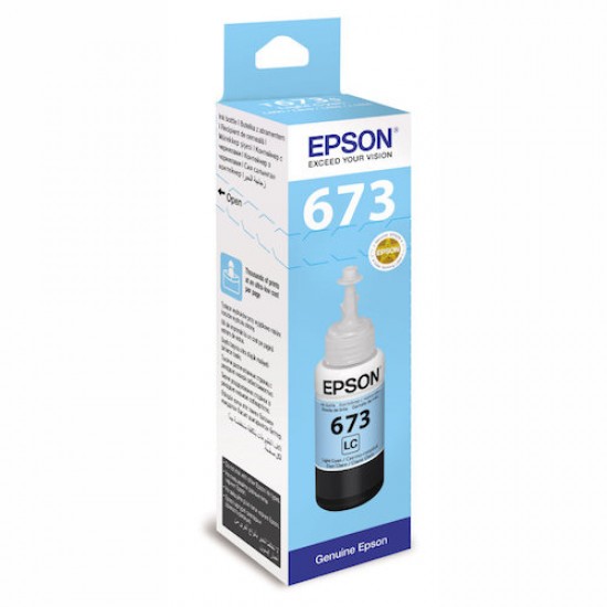 EPSON L800/L810/L850/L1800 LIGHT CYAN INK BOTTLE 70ml T6735