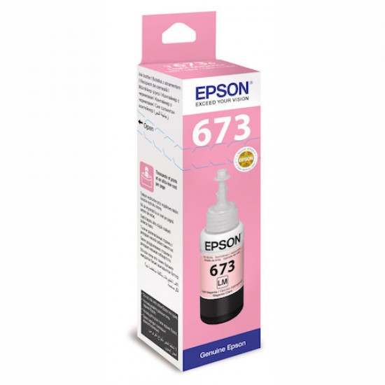 EPSON L800/L810/L850/L1800 LIGHT MAGENTA INK BOTTLE 70ml T6736