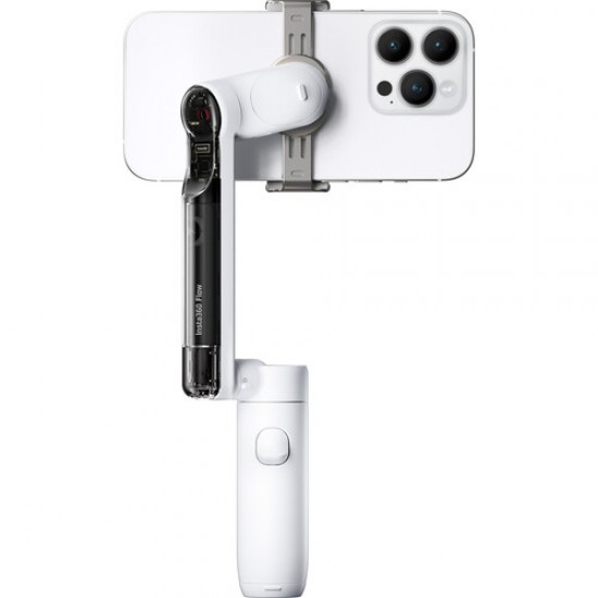مانع إهتزاز للهاتف الذكي Insta360 Flow Gimbal (أبيض) مانع إهتزاز للهاتف الذكي Insta360 Flow Gimbal (أبيض)