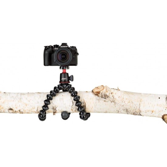 جوريلا بود حامل ثلاثي القوائم مرن للكاميرات الإحترافية Joby GorillaPod 3K - أسود جوريلا بود حامل ثلاثي القوائم مرن للكاميرات الإحترافية Joby GorillaPod 3K - أسود