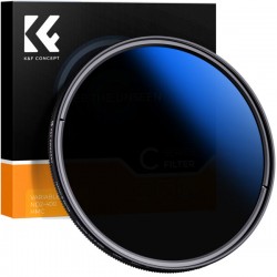 K&F Concept 72mm ND2-ND400 Blue Multi-Coated Variable ND Filter 