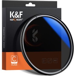 K&F 77MM KU12 Classic Series, Blue-Coated, HMC CPL Filter, Japan Optics