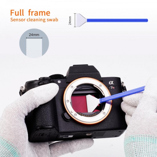 K&F 24mm DSLR or SLR Camera Full-Frame Sensor Cleaning Swab Kit*10pcs