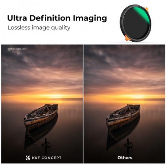 K&F Concept 67mm ND4-ND64 (2-6 Stop) Variable ND Filter K&F Concept 67mm ND4-ND64 (2-6 Stop) Variable ND Filter