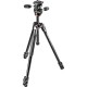 Manfrotto 290 Xtra Aluminium 3-Section Tripod with Head (MK290XTA3-3W)