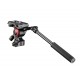Manfrotto MVH400AH Befree رأس فيديو صغير الحجم وخفيف الوزن Manfrotto MVH400AH Befree رأس فيديو صغير الحجم وخفيف الوزن