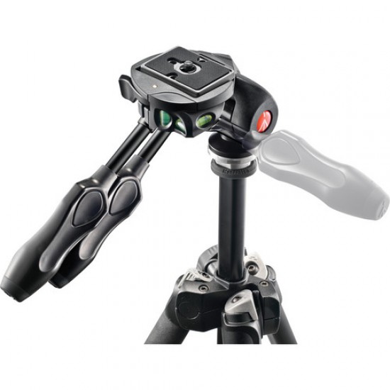 Manfrotto MK293A4-D3Q2 Aluminum Tripod 4S with 3-Way Pan Head