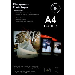 MICROPOROUS PHOTO PAPER A4 LUSTER