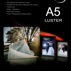 MICROPOROUS PHOTO PAPER A5 LUSTER