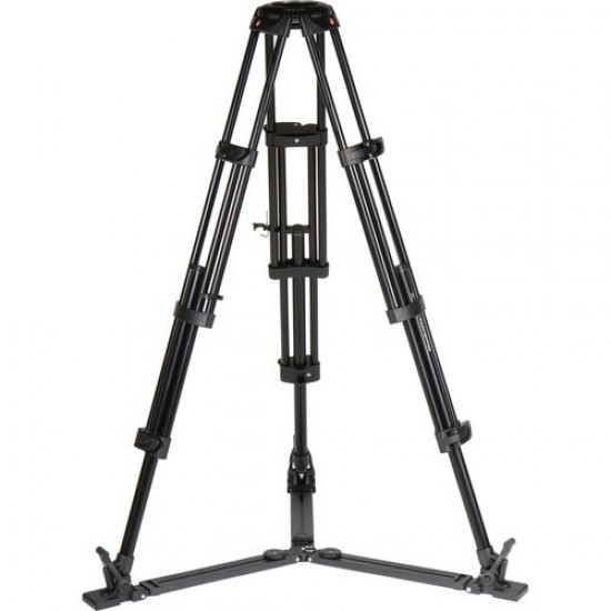 Manfrotto 509HD Video Head with 545GB Tripod Legs, Ground Spreader & Padded Bag