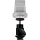 Nanlite Pavotube Transparent Polycarbonate Clip and Mini Ball Head 