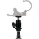 Nanlite Pavotube Transparent Polycarbonate Clip and Mini Ball Head 