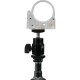 Nanlite Pavotube Transparent Polycarbonate Clip and Mini Ball Head 