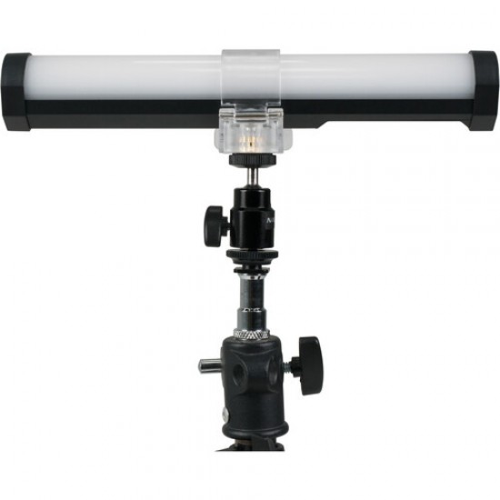 Nanlite Pavotube Transparent Polycarbonate Clip and Mini Ball Head 