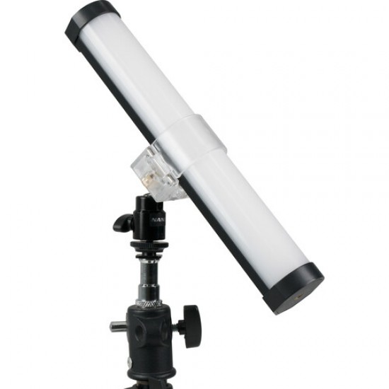 Nanlite Pavotube Transparent Polycarbonate Clip and Mini Ball Head 