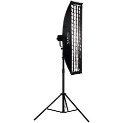 Nanlite Strip Softbox of 30x140 cm with Grid