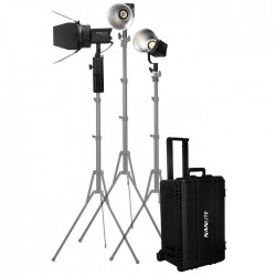 Nanlite Forza 60 3 Head Kit With Hard Trolley Bag