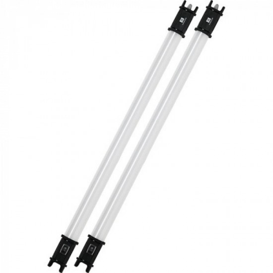 Nanlite PavoTube 15C 2' RGBW LED Tube With Internal Battery 2 Light Kit