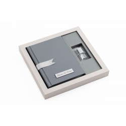 Album A5 (10s) – Imperial Grey + USB + Magnetic Box – Liv Liver