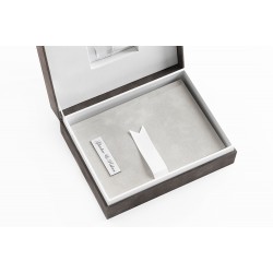 Album A5 (10s) – Feather Chincilia + USB + Flush Box – Feather Zibeline