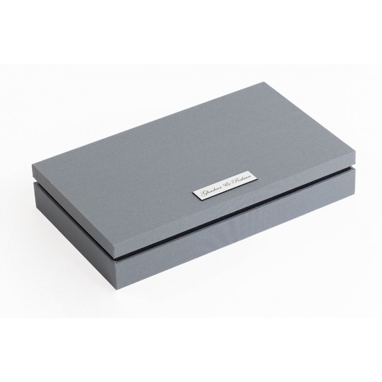 Album A5 (10s) + USB + Box Flap Handle – Imperial White Gray