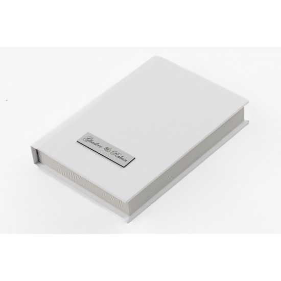 Album A5 (10s) + USB + Box Flap Handle – Imperial White Gray