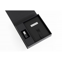 Album A5 (10s) + USB + Box Flap Handle – Mondial Black