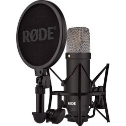 RODE NT1 Signature Series Large-Diaphragm Condenser Microphone (Black)