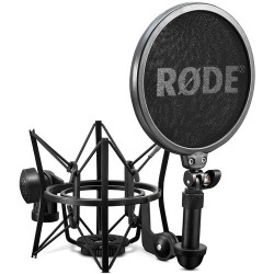 حامل الصدمات من شركة رود Rode SM6 مع بوب فلتر قابل للفصل