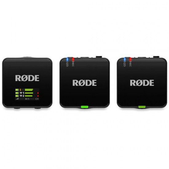 RODE Wireless GO (Gen 3) 2-Person Compact Digital Wireless Microphone System/Recorder (2.4 GHz, Black) RODE Wireless GO (Gen 3) 2-Person Compact Digital Wireless Microphone System/Recorder (2.4 GHz, Black)