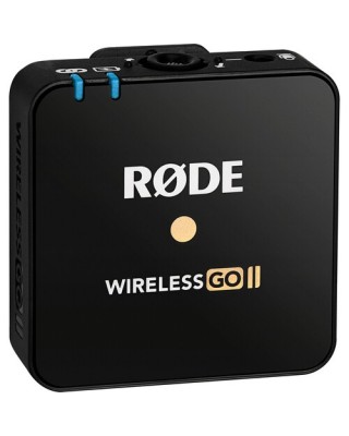 RODE Wireless GO II TX Transmitter/Recorder for Wireless GO II System (2.4 GHz, Black)