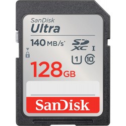 SANDISK 128GB ULTRA UHS-I SDXC MEMORY CARD 140MBS