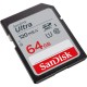 بطاقة ذاكرة ألترا من سانديسك SanDisk Ultra UHS-I SDXC بسعة 64 جيجابايت بسرعة 120 ميجابايت/ثانية بطاقة ذاكرة ألترا من سانديسك SanDisk Ultra UHS-I SDXC بسعة 64 جيجابايت بسرعة 120 ميجابايت/ثانية