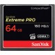 SanDisk 64GB Extreme Pro CompactFlash Memory Card (160MB/s)