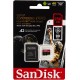 SanDisk Extreme Pro MicroSDXC UHS-I Card with Adapter 256gb 170/90Mbs