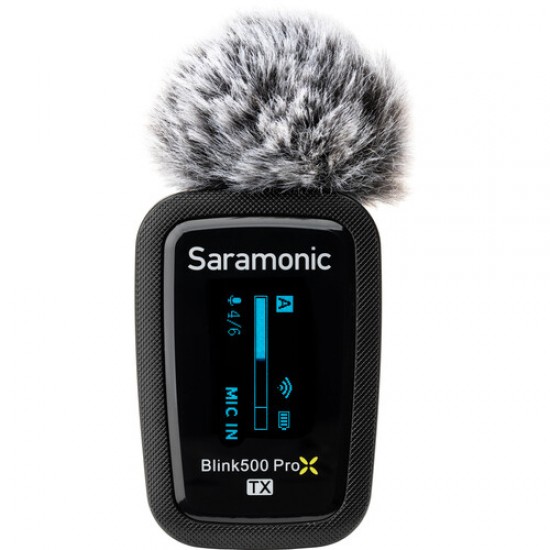 Saramonic Blink 500 ProX B5 Digital Wireless Lavalier Microphone System  with USB-C Connector (2.4 GHz)