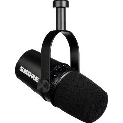 SHURE MV7-K PODCAST MICROPHONE (BLACK)