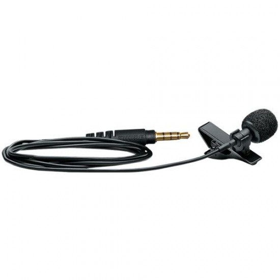 SHURE MVL-3.5MM OMNIDIRECTIONAL LAVALIER MICROPHONE FOR SMARTPHONES