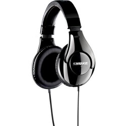 سماعات رأس SHURE SRH240A-BK مغلقة من الخلف فوق الأذن