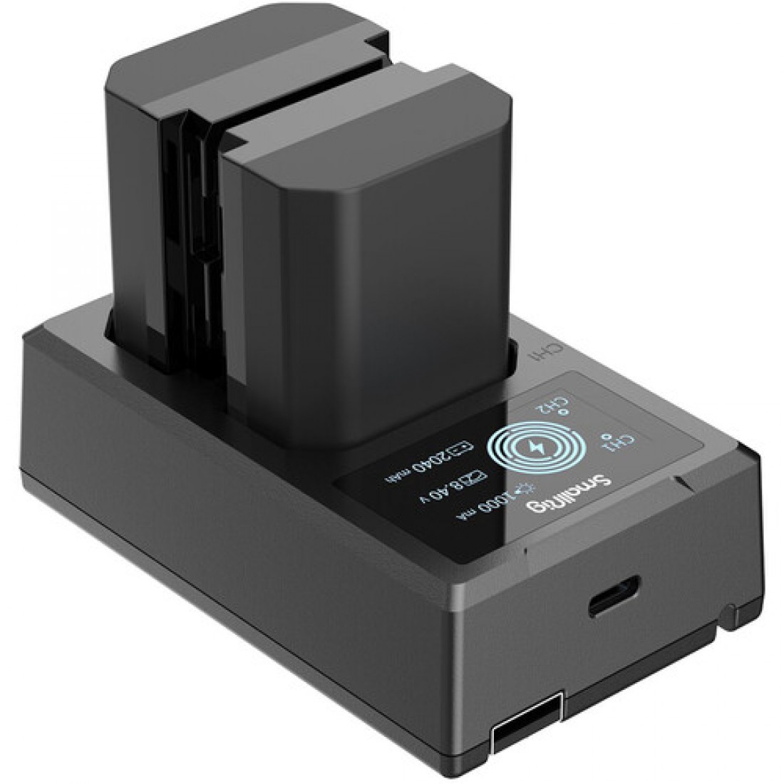 Batterie BTECH NP-FZ100 2x2600 MAh + Caricabatterie Dual USB Rapido – Compatibili Con Sony Alpha, A7, FX3, ZV-E1, A6600 E Molti Altri