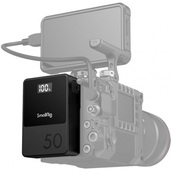 بطارية SmallRig VB50 Mini V-Mount (50 وات في الساعة)