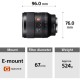 عدسة سوني FE 35 مم f/1.4 GM عدسة سوني FE 35 مم f/1.4 GM