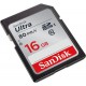 SanDisk 16GB Ultra UHS-I SDHC 80MB/S Memory Card
