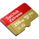 SanDisk 256GB SDXC 190MB/S Micro Extreme Memory Card (SDSQXAV-256G-GN6MN)
