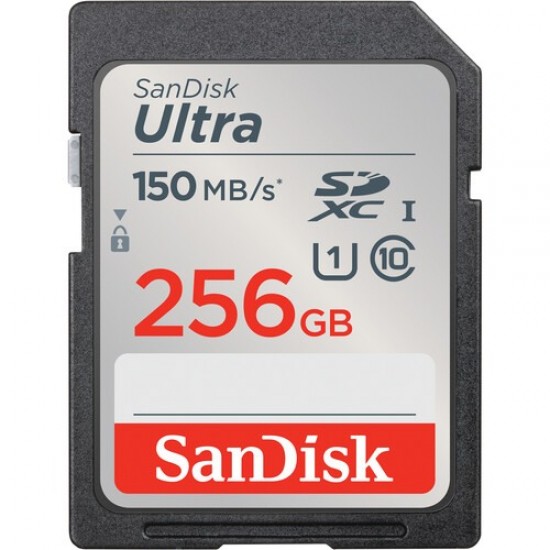SanDisk 256GB/150mbs Ultra UHS-I SDXC Memory Card SanDisk 256GB/150mbs Ultra UHS-I SDXC Memory Card